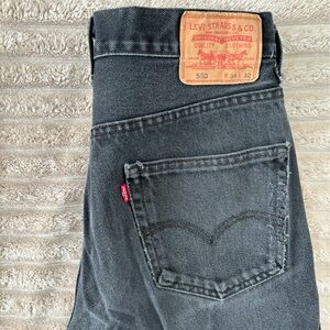 VINTAGE LEVIS DENIM 550 ZIPPER FLY
